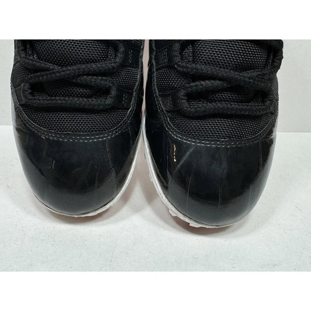 Nike Air Jordan 11 Retro TD Football Cleats Bred Black AO1561-010 Mens Size‎ 8.5